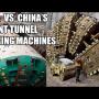 USA vs China's Giant Tunnel Boring Machines: MEGASIZE Tunnel Boring Machines