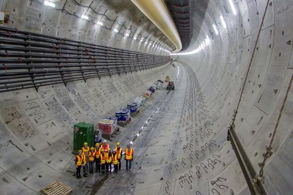 Alaskan Way Replacement Tunnel (SR99 tunnel( bored by Bertha produced by Hitachi Zosen)