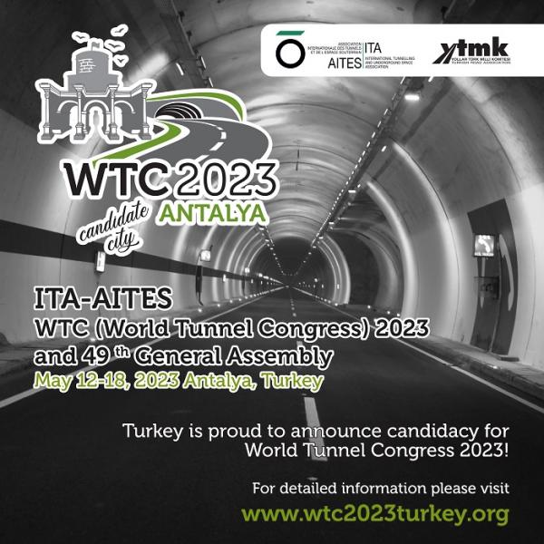 World Tunnel Congress 2023 Antalya Türkiye