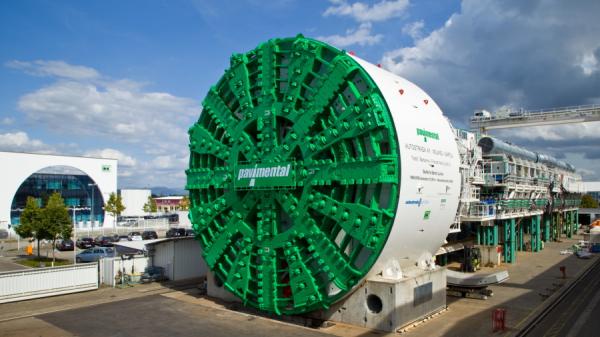 Herrenknecht TBM for Santa Lucia tunnel in Italy