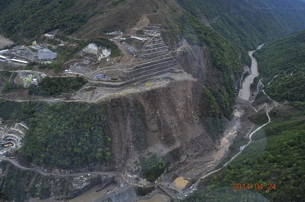 Ituango Hydroelectric Tunnel Construction