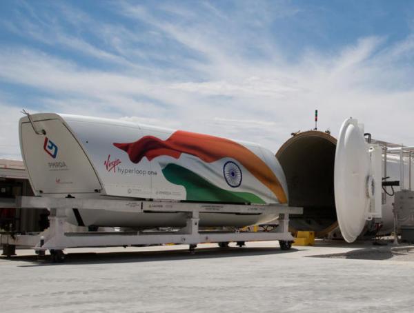 Virgin Hyperloop India one