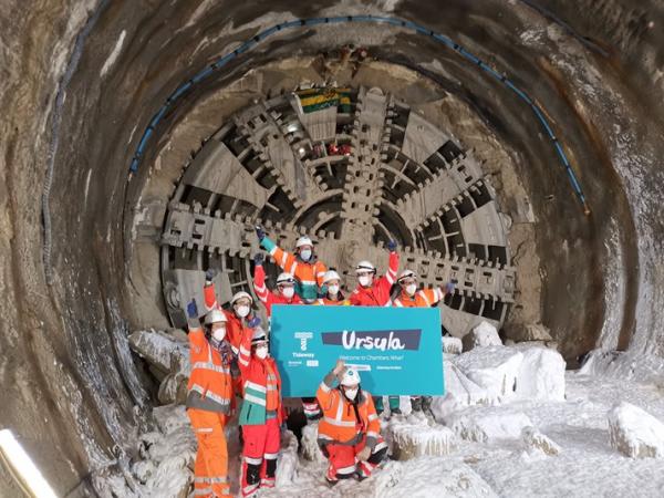 London Tideway TBM Ursula breakthrough