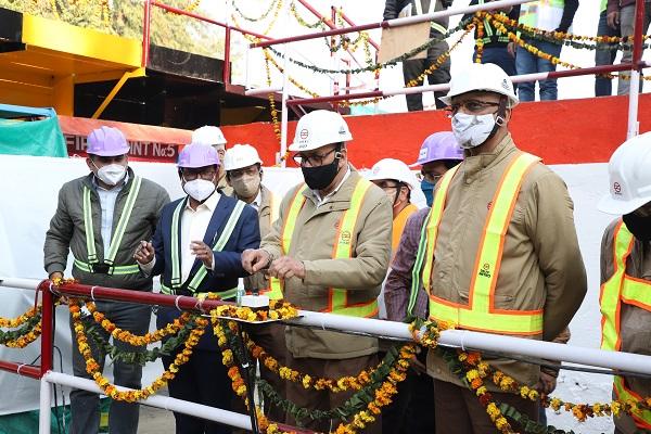 First Tunneling Drive Of Phase 4 Started At Vikaspuri