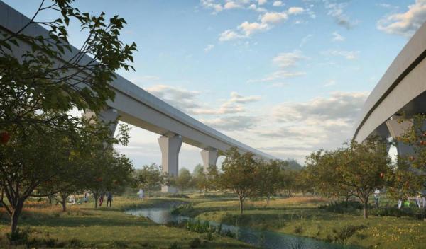 HS2 Water Orton viaduct designs