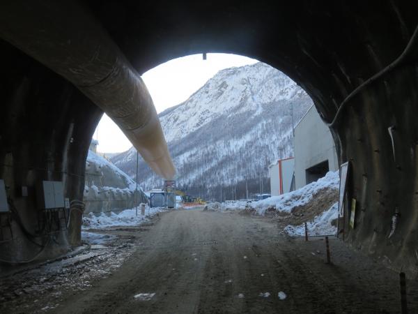 Construction Karawanks Motorway Tunnel East Tube, Slovenia