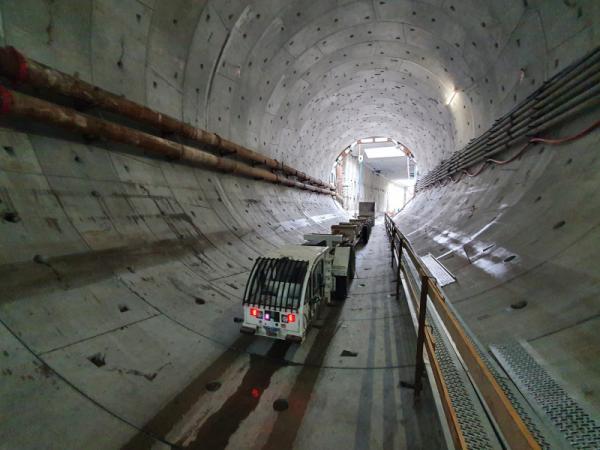 GDDKiA Tunel Świnoujście 130m progress