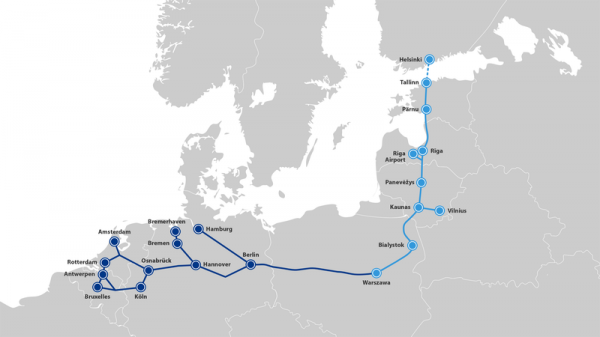 Rail Baltica Tallinn - Helsinki undersea tunnel