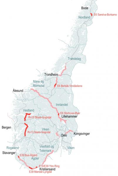 NTB Norway Nye Veier 7 tenders in 2022