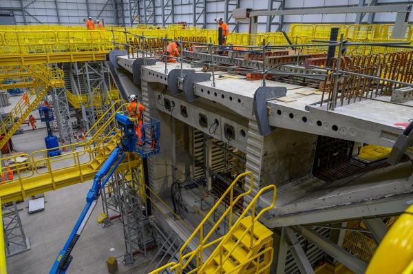 HS2 Precasts factory for viaduct