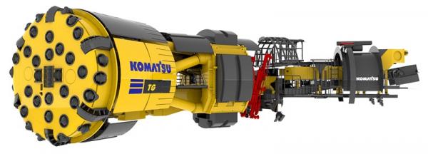 Komatsu Hard Rock Mining TBM