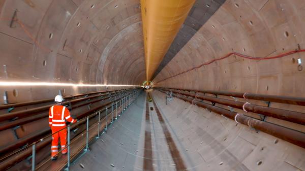 HS2 Inside the Chiltern tunnel