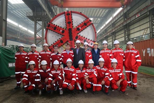 TERRATEC delivers the last two TBMs for Phase III of Delhi Metro