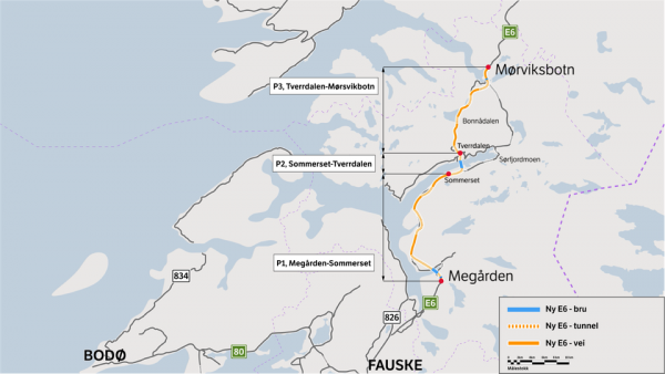 Statensvegvesen pressemelding Four approved for competition for billion-dollar project in Nordland