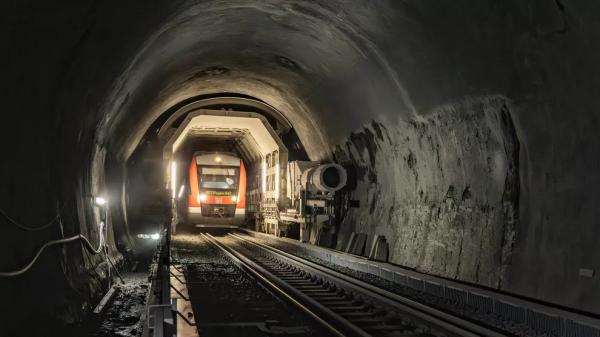 Herrenknecht Tunnel Enlargement System - Inside the tunnel