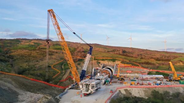 Webuild TBM for Salerno–Reggio CalabriaSalerno–Reggio Calabria High Speed Railway Line